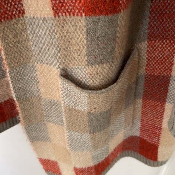 Cyrus XL open front Hooded Cardigan Coat with Pockets - Picture 7 of 11